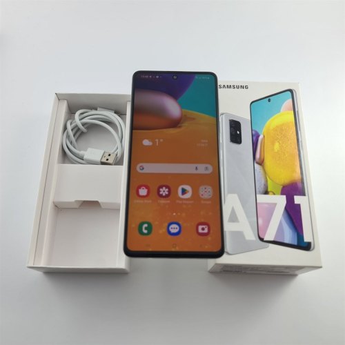 Смартфон Samsung Galaxy A71 128 GB Silver USED **
