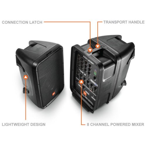 Компактний комплект звукопідсилення, JBL EON208P/230