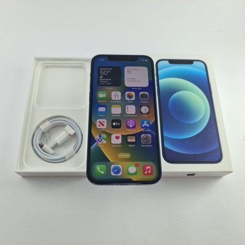 Смартфон Apple iPhone 12 128 GB Blue USED **
