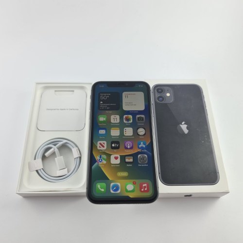 Смартфон Apple iPhone 11 128 GB Black USED **