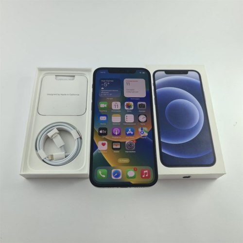 Смартфон Apple iPhone 12 128 GB Black USED **