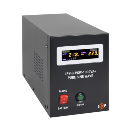 ПБЖ,LogicPower (4151) LPY-B-PSW-1000VA+ (700Вт) 10A/20A с правильной синусоидой 12V