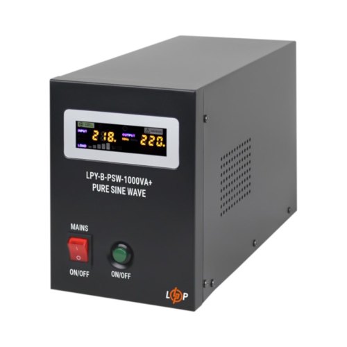 ПБЖ,LogicPower (4151) LPY-B-PSW-1000VA+ (700Вт) 10A/20A с правильной синусоидой 12V