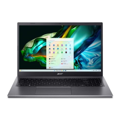 Ноутбук Acer Acer 15.6FI/i3-1315U/16/512/UMA/DOS/Steel Gray Aspire 5 15 A515-58P