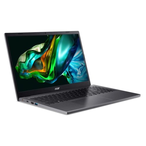 Ноутбук Acer Acer 15.6FI/i3-1315U/16/512/UMA/DOS/Steel Gray Aspire 5 15 A515-58P