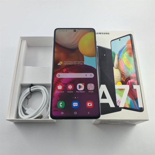 Смартфон Samsung Galaxy A71 128 GB Black USED **