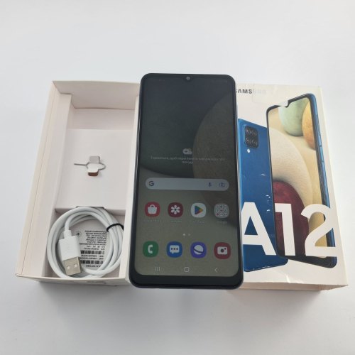 Смартфон Samsung Galaxy A12 32 GB Blue USED **