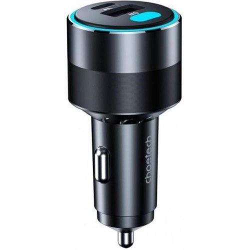 Автомобільний зарядний пристрій CHOETECH TC0011-BK 2 USB QC3.0/PD/PPS