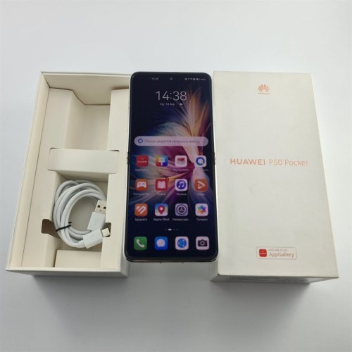 Смартфон Huawei P50 Pocket 256 GB Silver USED **