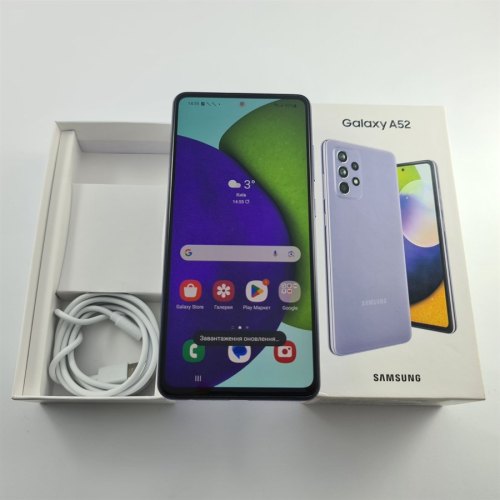 Смартфон Samsung Galaxy A52 128 GB Light Violet USED **