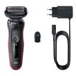 Електробритва Braun Series 5 51-R1000s, Black/Red (81770263)