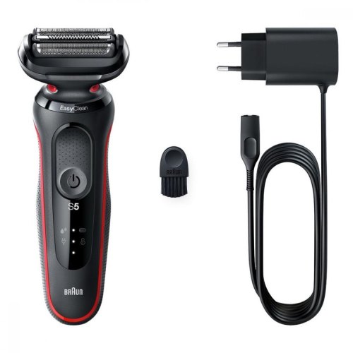 Електробритва Braun Series 5 51-R1000s, Black/Red (81770263)