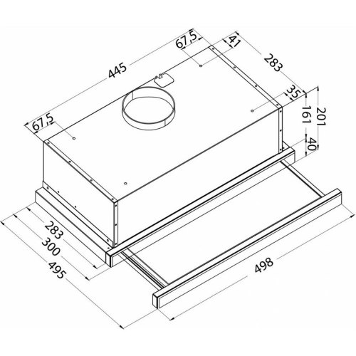 Витяжка PYRAMIDA ATH 50 (400) IX