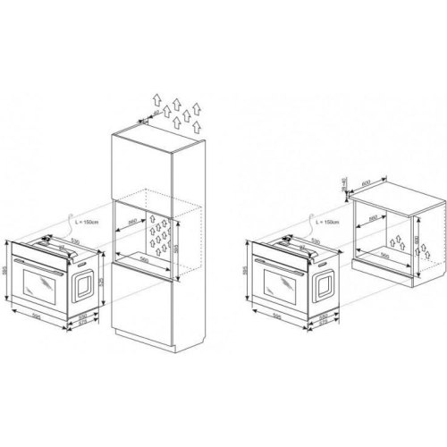 Вбуд. духовка HANSA BOES681621