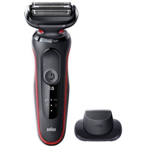 Електрична бритва BRAUN Series 5 51-R1200s чорна/червона