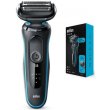 Електрична бритва BRAUN Series 5 51-M1000s чорна/м'ятна