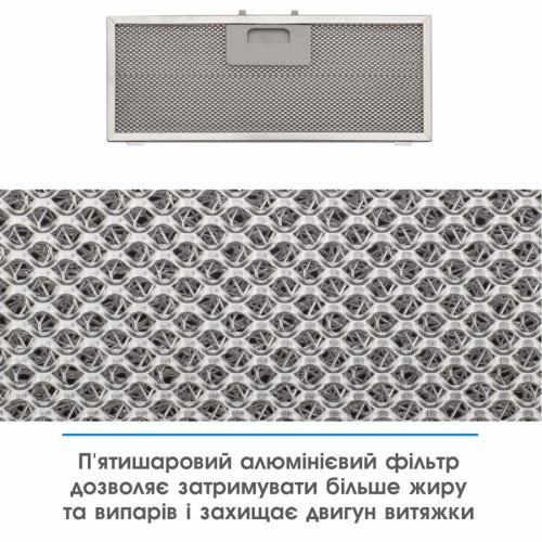 Витяжка ELEYUS UNIA 800 LED 52 WH