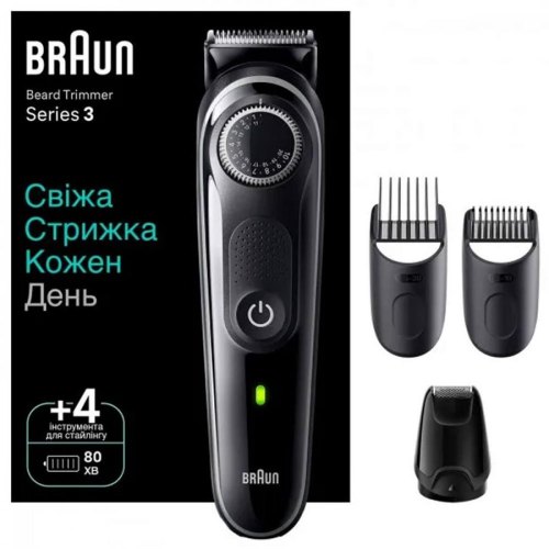 Тример BRAUN Електр тример BeardTrimmer BT3440