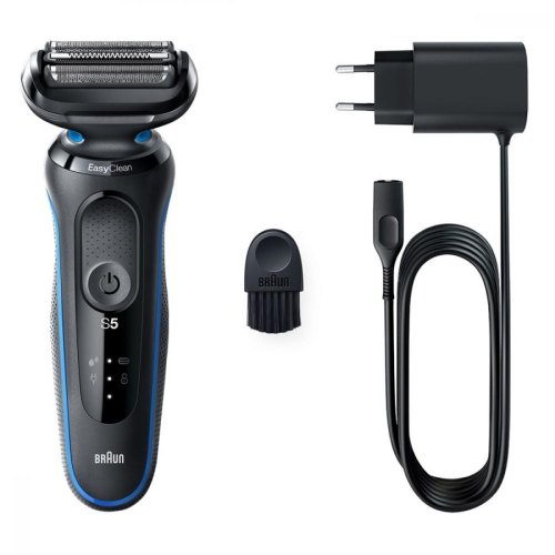 Електробритва Braun Series 5 51-B1000s, Black/Blue (81770260)