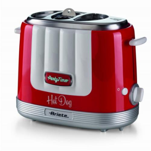 Бутербродниця ARIETE 0206 - HOT DOG червона