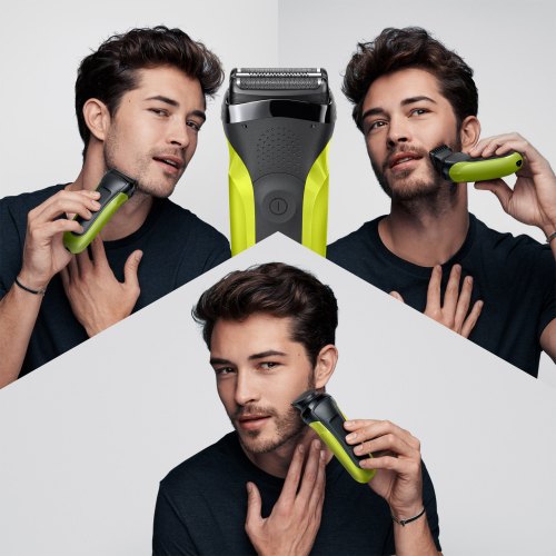 Електрична бритва BRAUN Електрична бритва Series 3 300BT black/green