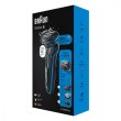 Електрична бритва BRAUN Series 5 51-B4650cs Чорний / Синій