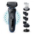 Електрична бритва BRAUN Series 5 51-B4650cs Чорний / Синій