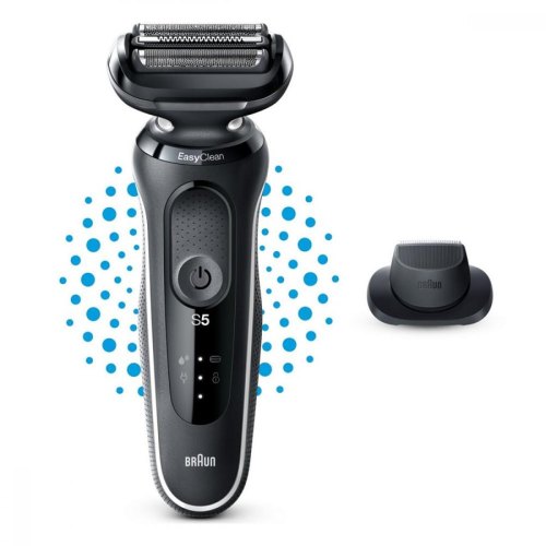 Електрична бритва BRAUN Series 5 51-W1200s Чорний / Білий