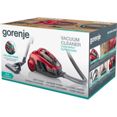 Пилосос циклонний GORENJE VCE 03 SPRCY (VC-T4019)