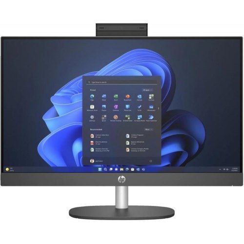 Моноблок HP 245-G10 23.8" FHD IPS AG, AMD R3-7320U, 8GB, F512GB, UMA, WiFi, кл+м, 2р, DOS, чорний