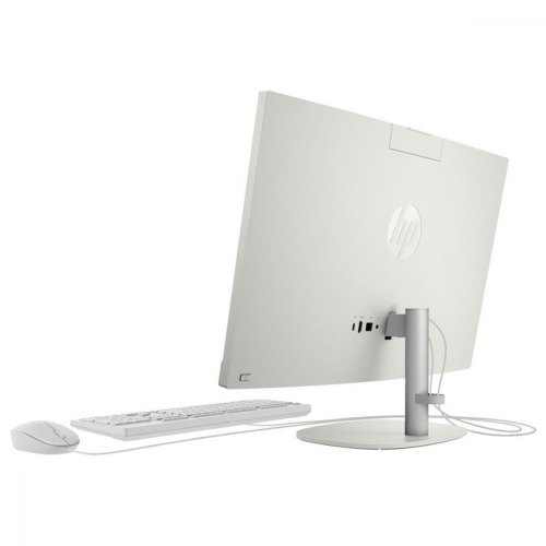 Моноблок HP 240-G10 23.8" FHD IPS AG, Intel i5-1335U, 16GB, F512GB, UMA, WiFi, кл+м, 3р, DOS, білий