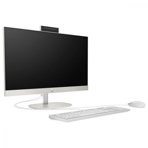 Моноблок HP 240-G10 23.8" FHD IPS AG, Intel i5-1335U, 16GB, F512GB, UMA, WiFi, кл+м, 3р, DOS, білий