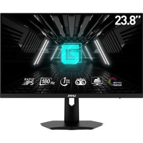 Монітор MSI 23.8 G244F-E2 2xHDMI, DP, Audio, IPS, 180Hz, 1ms, sRGB 112%, AdaptiveSync