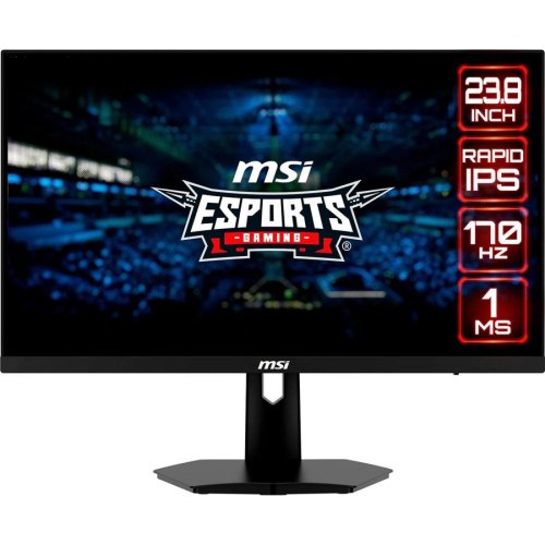 Монітор MSI 23.8 G244F 2xHDMI, DP, Audio, IPS, 170Hz, 1ms, sRGB 122%, FreeSync