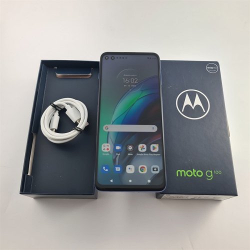 Смартфон MOTOROLA Moto G100 128 GB Iridescent Ocean USED **
