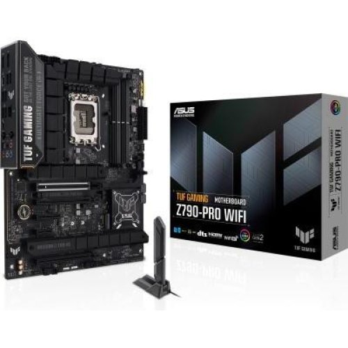 Материнська плата Asus TUF GAMING Z790-PRO WIFI s1700 4DDR5 HDMI DP 5PCIe 4SATA  4M.2 LAN2.5Gb