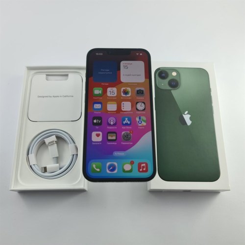 Смартфон Apple iPhone 13 128 GB Green USED **