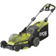 Газонокосарка акумуляторна Ryobi RY18LMX40B-0, ONE+ 18В, 40см, 40л, 25-70мм, безщіткова, мульчування, до 400м.кв, 18.2кг (без АКБ та ЗП)