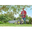 Газонокосарка акумуляторна Ryobi RY18LMX40B-0, ONE+ 18В, 40см, 40л, 25-70мм, безщіткова, мульчування, до 400м.кв, 18.2кг (без АКБ та ЗП)