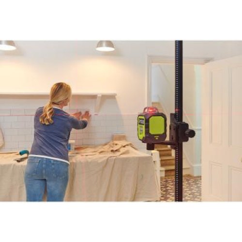 Нівелір лазерний Ryobi RB360RLL, до 20м, 360°, червоний промінь