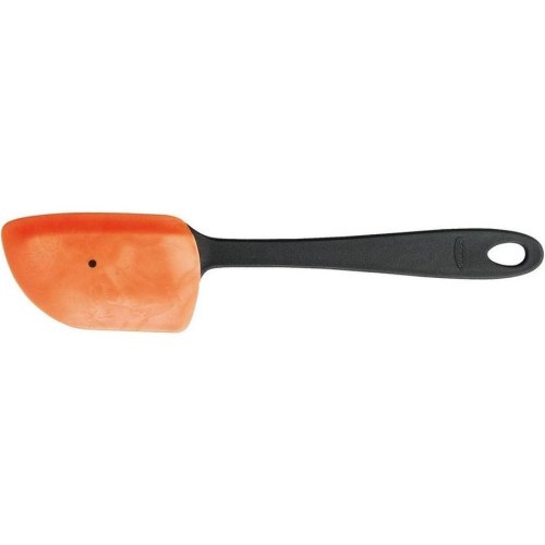 Лопатка кухонна Fiskars Essential, 27см, пластик, силікон, чорний