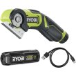 Різак Ryobi RCT4-120G акумуляторний, 4В USB Lithium, АКБ 1х2Аг
