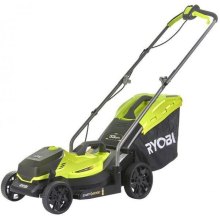 Газонокосарка акумуляторна Ryobi RLM18X33B-40, ONE+ 18В, 1х4Аг, 33см, 35л, 25-65мм, 8.7кг