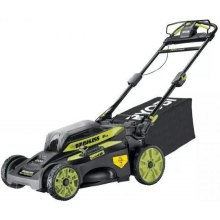 Газонокосарка акумуляторна Ryobi RY36LMX51A-160 самохідна, MAX POWER 36В, 1х6Аг, 51см, 70л, 20-70мм, , мульч-е, LED-фари, безщіткова, до 2000м.кв, 24.