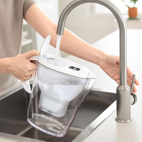 Фільтр-глечик Brita Marella XL Memo MX, 3.5л (2.0л очищеної води), синій