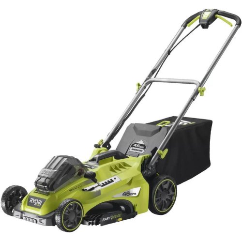 Газонокосарка акумуляторна Ryobi RLM36X46H50PG, MAX POWER 36В, 1х5Аг, 46см, 45л, 20-70мм, з функцією Power-Assist, 17.8кг