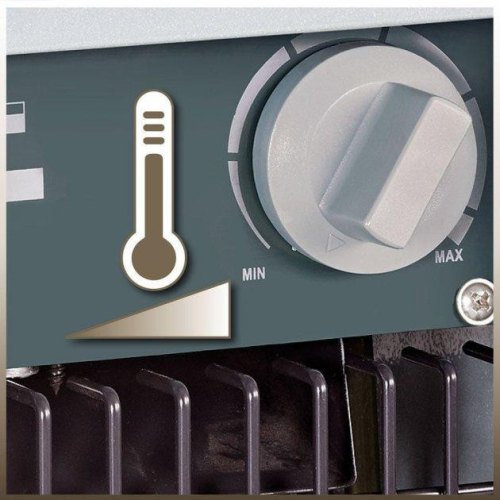 Обігрівач електричний Einhell EH 2000, 2кВт, 20м кв., нагрів. елемент тен, переносний, IP24, сірий