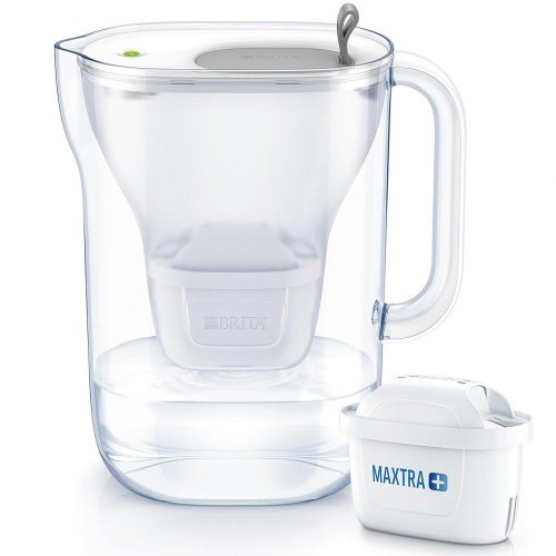 Фільтр-глечик Brita Style XL LED, 3.6л (2.3л очищеної води), сірий