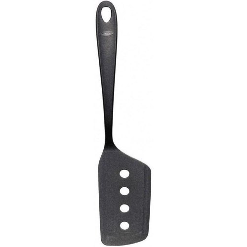 Лопатка кухонна Fiskars Essential, 28см, пластик, чорний