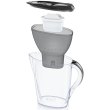 Фільтр-глечик Brita Marella Memo MX, 2.4л (1.4л очищеної води), графіт